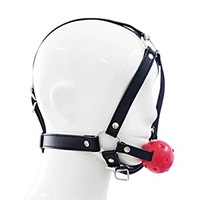 페이스 재갈 112 레드