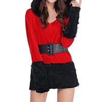 룩스 후드 산타복