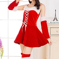 모에니 코르셋 산타복