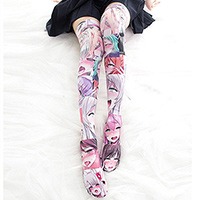 애니 프린팅 오버니삭스