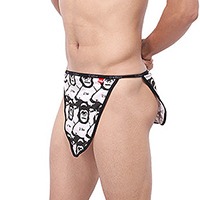 몽키 커튼 팬티