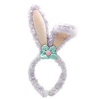 플라워 래빗 점등 머리띠