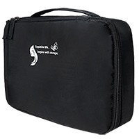 홀 보관백 11인치 방수 블랙