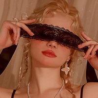 패턴 레이스 안대