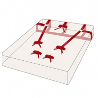 업코 보우낫 침대 구속 스트랩